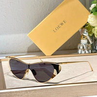LOEWE Flash Signature Metal & Nylon Shield LW40165U Sunglasses  ✨