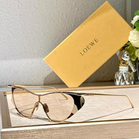 LOEWE Flash Signature Metal & Nylon Shield LW40165U Sunglasses  ✨
