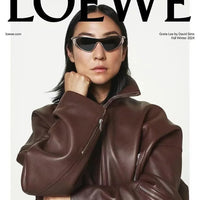 LOEWE Flash Signature Metal & Nylon Shield LW40165U Sunglasses  ✨