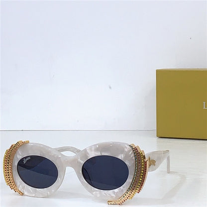 LOEWE Loewe Paula's Ibiza embellished round unglasses ✨