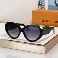 Louis Vuitton Z3339W LV Trunk Cat Eye Sunglasses ✨