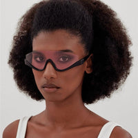 GUCCI GG1650  Gucci Eyewear Interlocking G shield-frame Sunglasses ✨