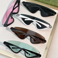 GUCCI GG1650  Gucci Eyewear Interlocking G shield-frame Sunglasses ✨