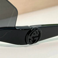 GUCCI GG1650  Gucci Eyewear Interlocking G shield-frame Sunglasses ✨