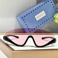 GUCCI GG1650  Gucci Eyewear Interlocking G shield-frame Sunglasses ✨