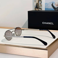 CHANEL 4297H Oval Sunglasses  Chanel Eyewear  🖤