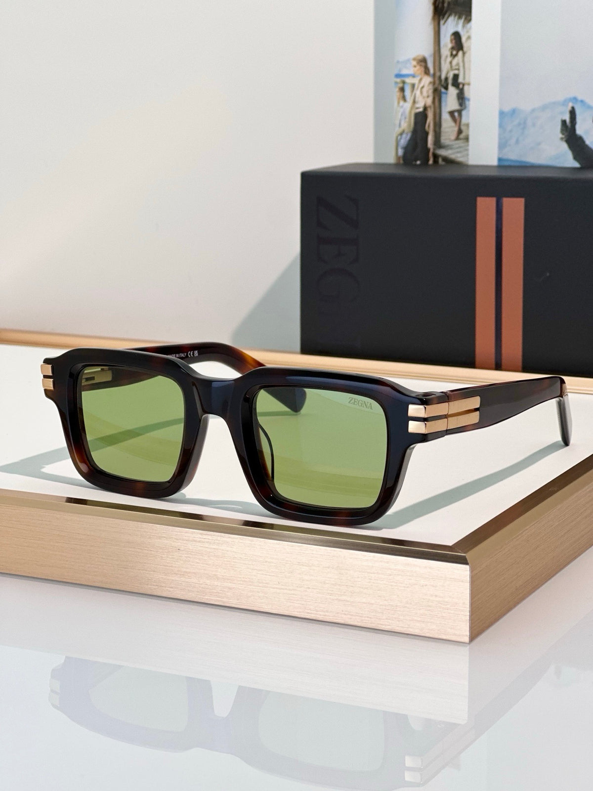 ZEGNA EZ0283 52N Sunglasses 🕶️