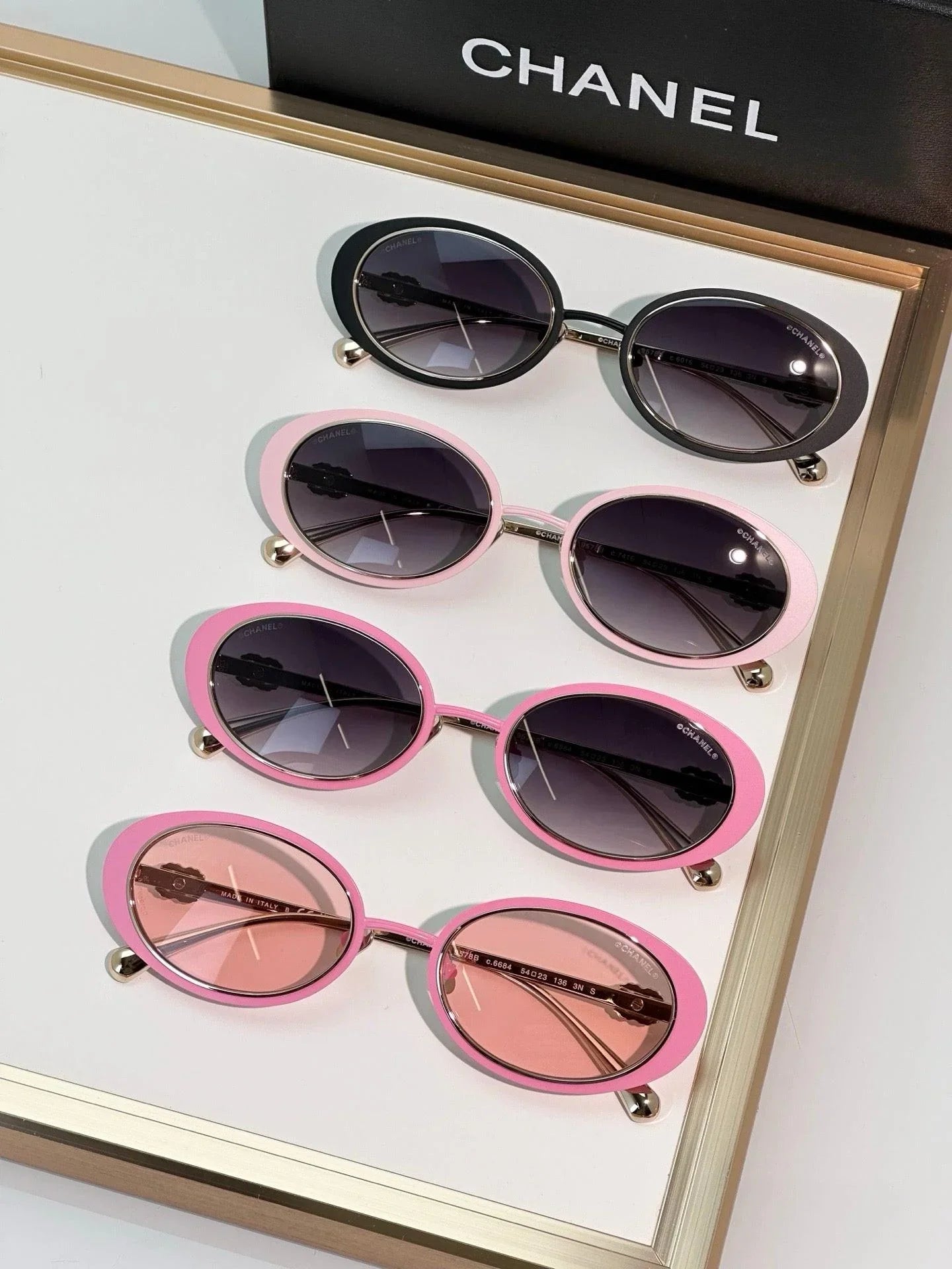 CHANEL 9578B OVAL SUNGLASSES 🖤 — onlinechics