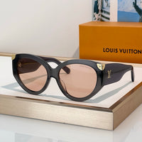 Louis Vuitton Z3339W LV Trunk Cat Eye Sunglasses ✨