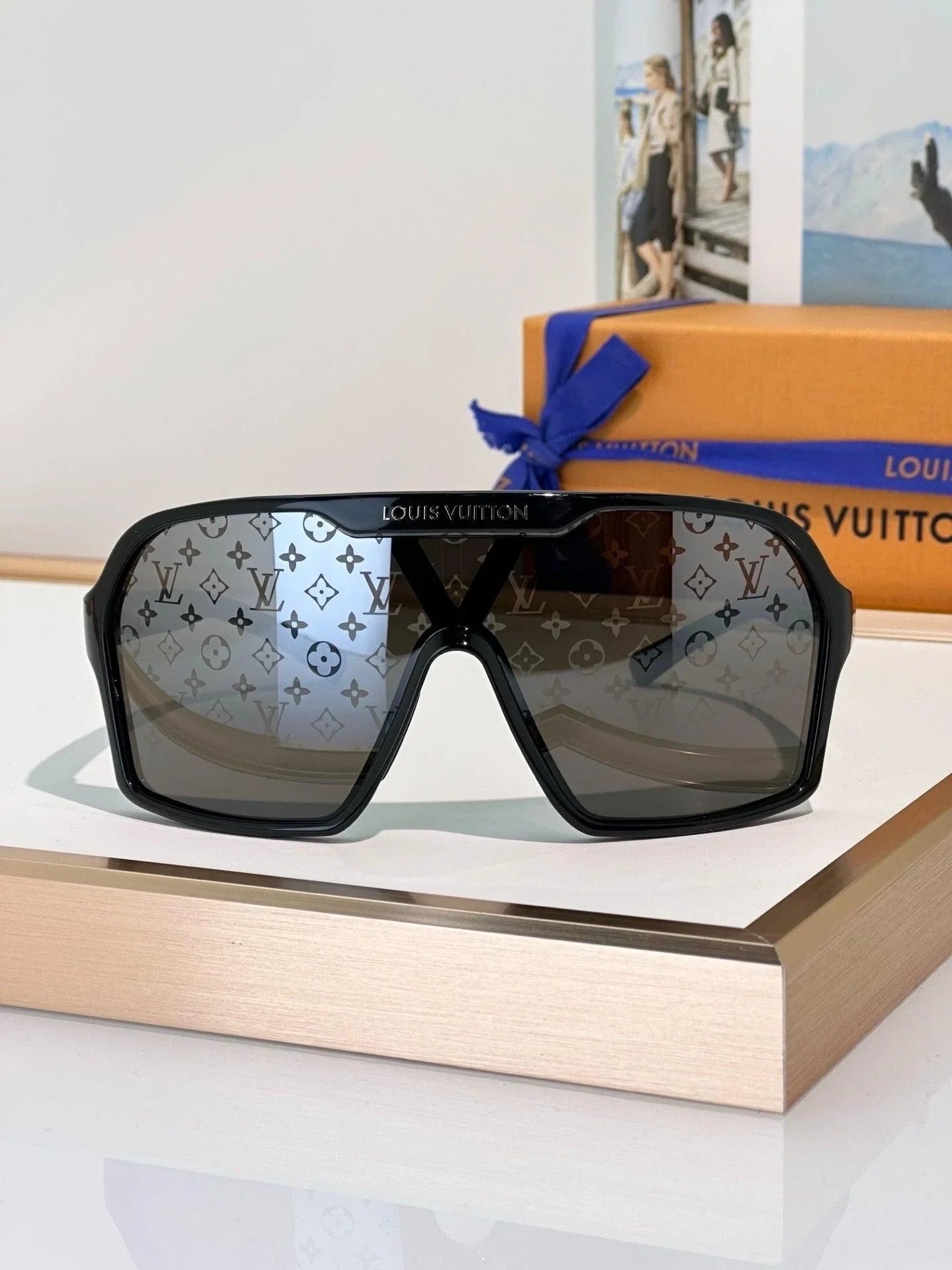 Louis Vuitton Z3103U LV Ski LV Tramontane Mask Sunglasses