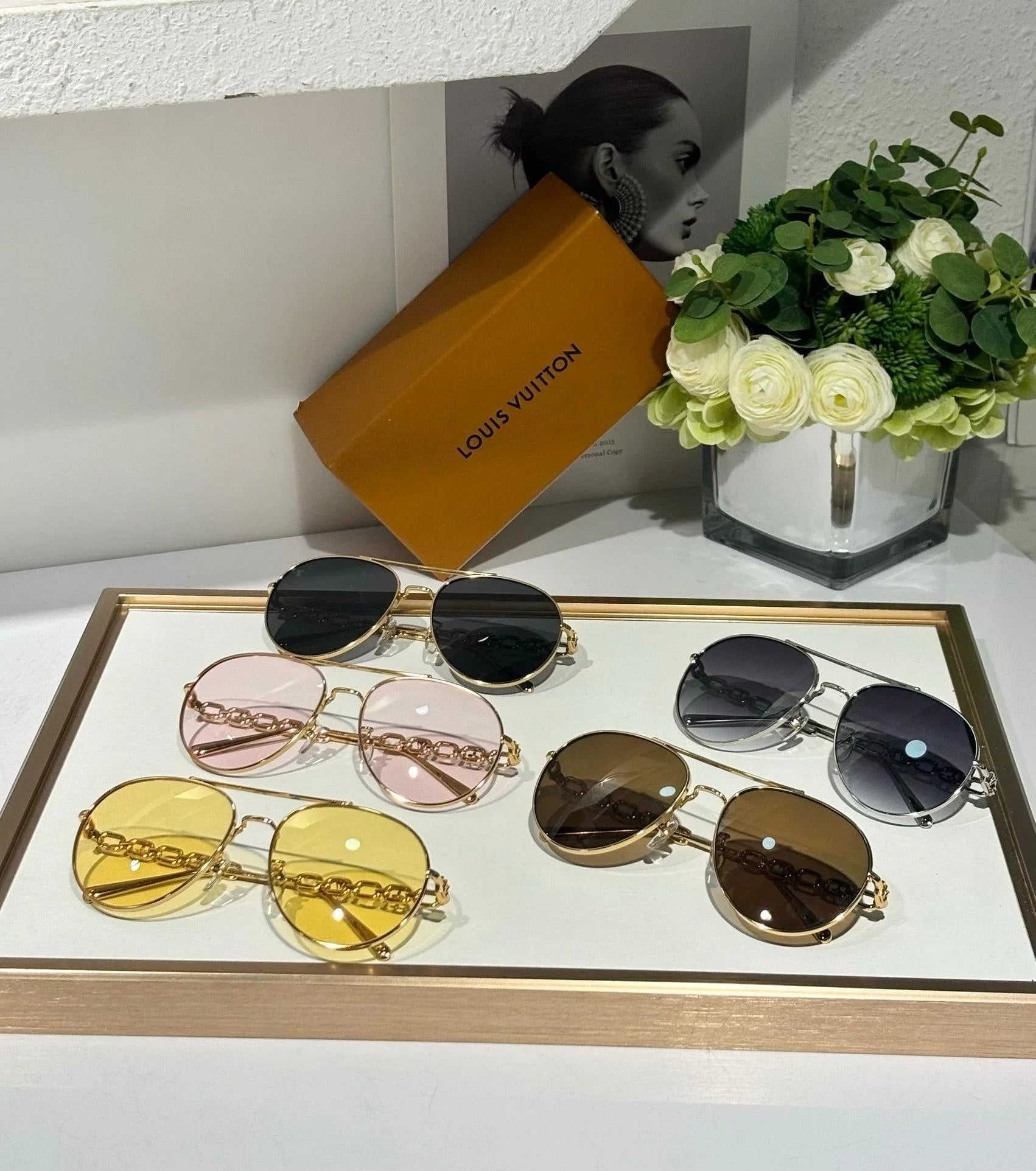 Louis Vuitton My LV Chain Pilot Z1539E Sunglasses 