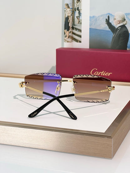 Cartier CLASSIC C DE CARTIER MOTIF CT0916 Sunglasses 🐆 - onlinechics.com