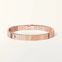 Cartier 18K Gold Plated  LOVE Flexible Bracelet yellow-rose-silver ✨