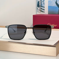 Cartier PREMIÈRE DE CARTIER CT0614O 002 Titanium Sunglasses 🐆