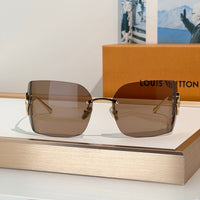 Louis Vuitton Z3457U Curvy Flower Rectangle Sunglasses✨