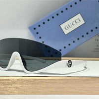 GUCCI GG1650  Gucci Eyewear Interlocking G shield-frame Sunglasses ✨
