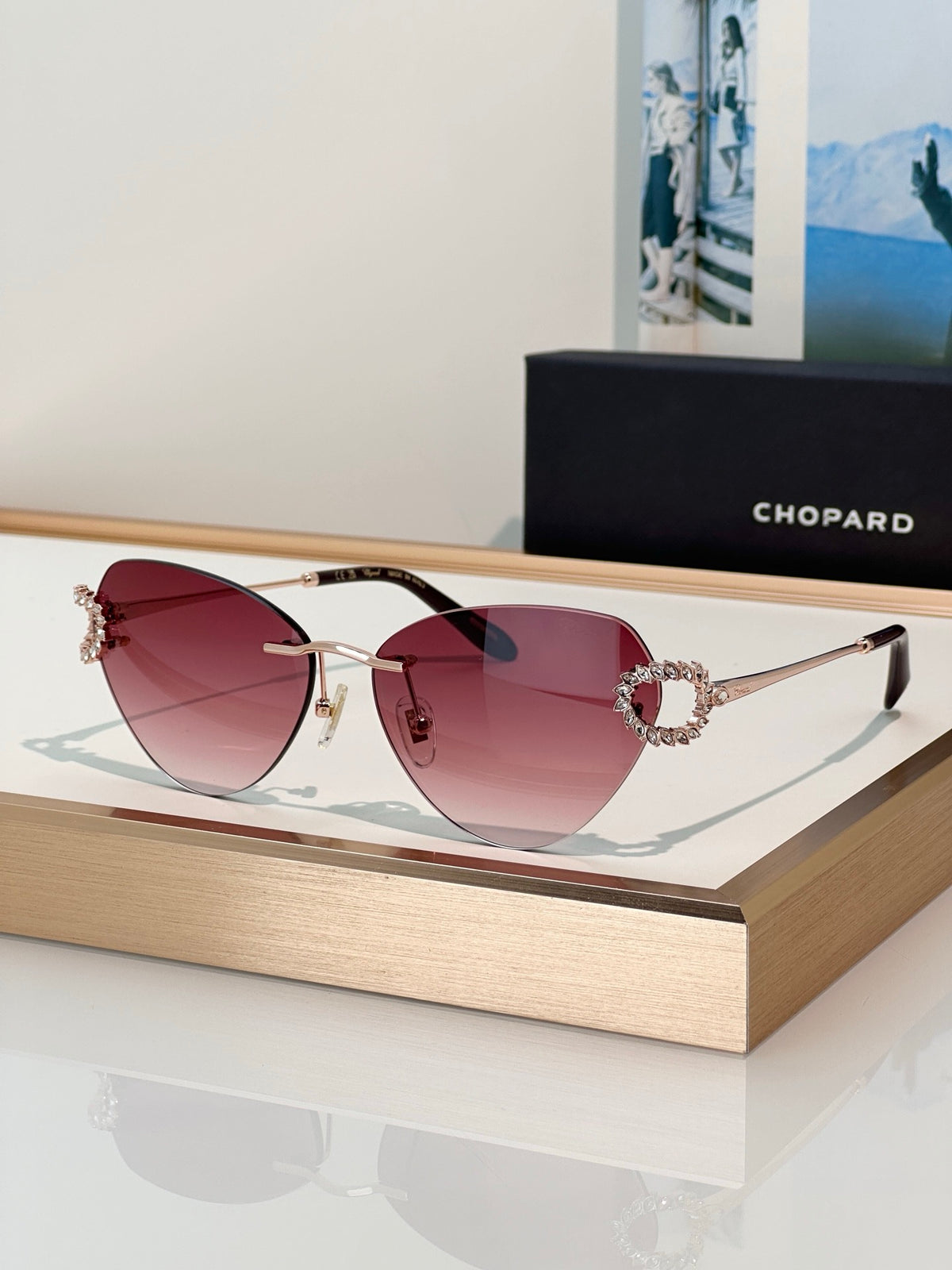 Chopard SCHM15S 0300 60 Women's Sunglasses  ✨