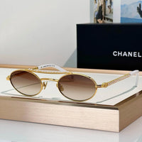 CHANEL 4297H Oval Sunglasses  Chanel Eyewear  🖤