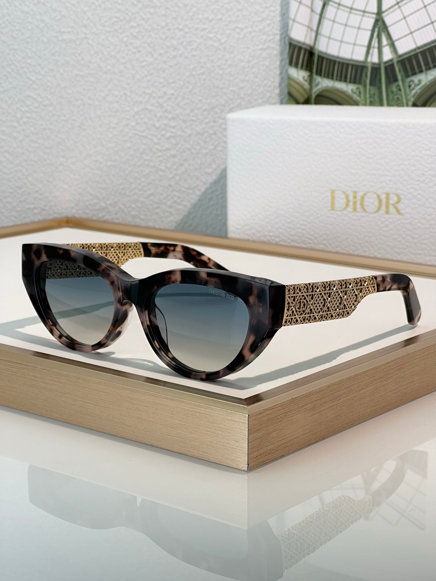 DIOR DioRésille B1I Black Butterfly Sunglasses✨