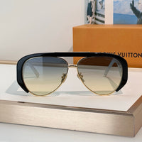Louis Vuitton Z3399U LVision Pilot Sunglasses ✨
