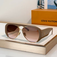 Louis Vuitton Z3399U LVision Pilot Sunglasses ✨