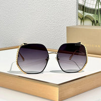 BVLGARI Serpenti Viper geometric metal 40004U Sunglasses ✨