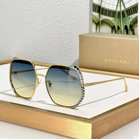 BVLGARI Serpenti Viper geometric metal 40004U Sunglasses ✨