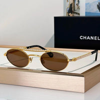 CHANEL 4297H Oval Sunglasses  Chanel Eyewear  🖤