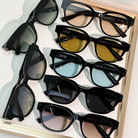 DIOR Christian Dior Label R1F Black and Beige Pantos Sunglasses  ✨