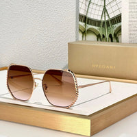 BVLGARI Serpenti Viper geometric metal 40004U Sunglasses ✨