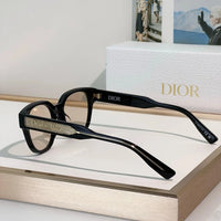 DIOR Christian Dior Label R1F Black and Beige Pantos Sunglasses  ✨