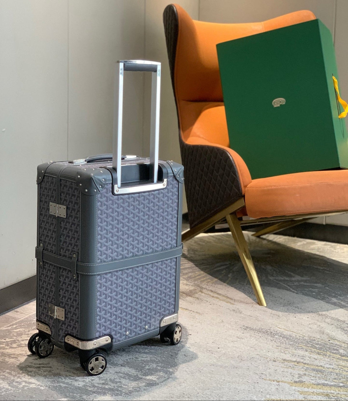 Goyard Bourget PM Trolley Case -9 Colors ✨