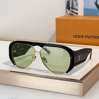 Louis Vuitton Z3399U LVision Pilot Sunglasses ✨