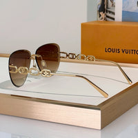Louis Vuitton Z1854U LV Jewel Pilot Sunglasses NEW   ✨