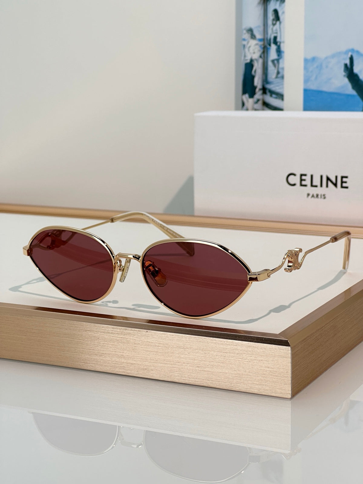 CELINE CL40354U Wire 01 Sunglasses ✨
