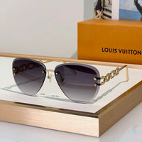 Louis Vuitton Z1854U LV Jewel Pilot Sunglasses NEW   ✨