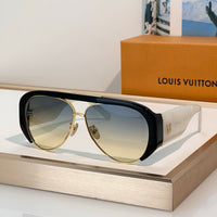 Louis Vuitton Z3399U LVision Pilot Sunglasses ✨