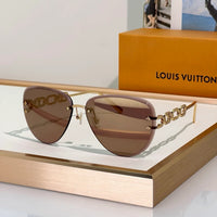 Louis Vuitton Z1854U LV Jewel Pilot Sunglasses NEW   ✨