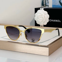 CHANEL 9587 Cat Eye Sunglasses Chanel Eyewear  🖤