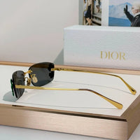 DIOR Dior Clover S1U Gray Rectangular Sunglasses✨