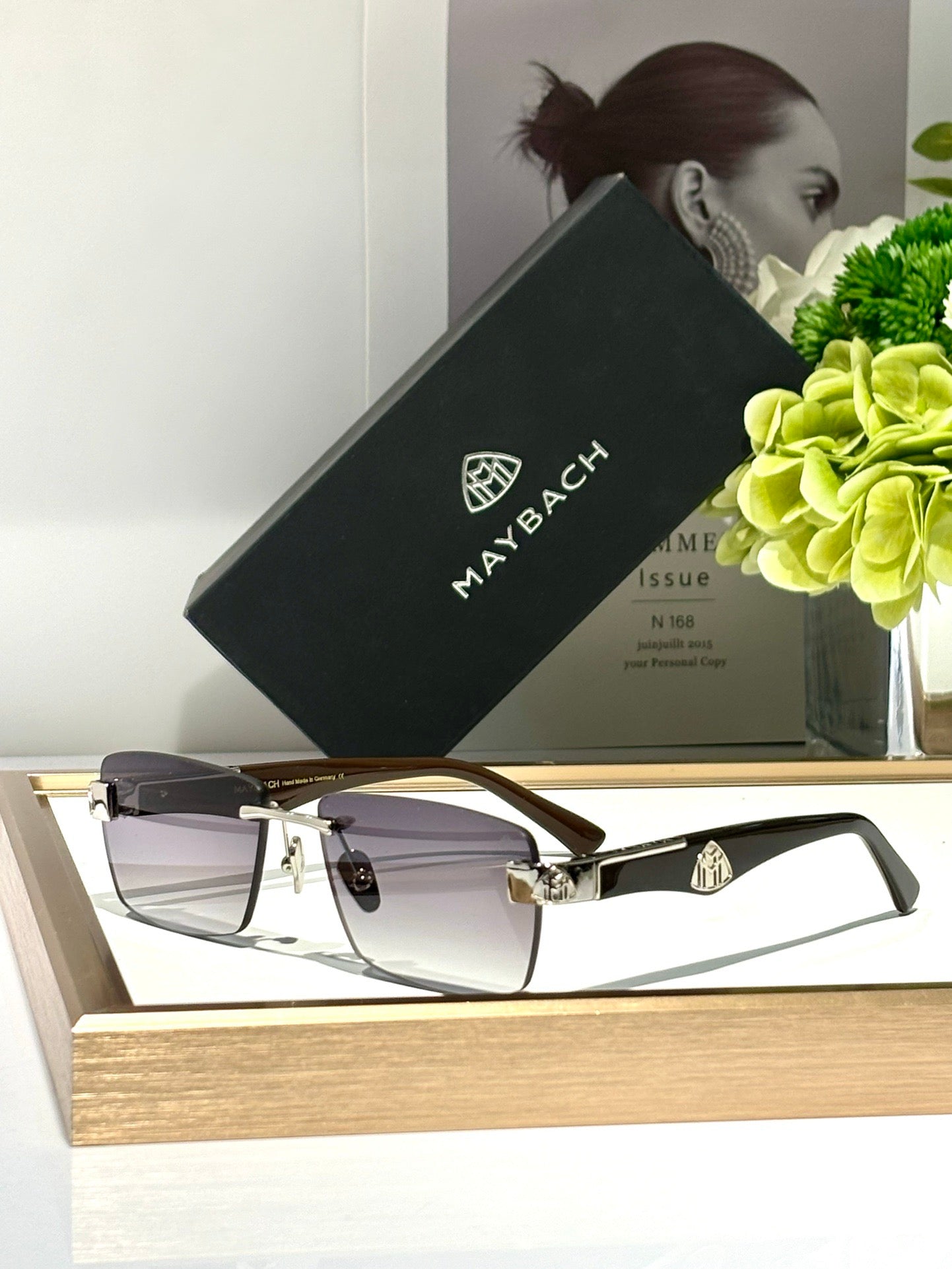 MAYBACH The CHARACTER II  Unisex Sunglasses Mirror Zeiss Lenses 👑