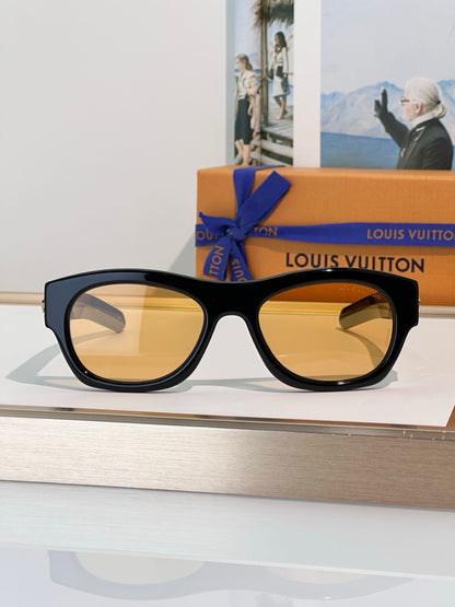 Louis Vuitton Z3048U LV Frog Round Square Sunglasses  ✨ - onlinechics.com
