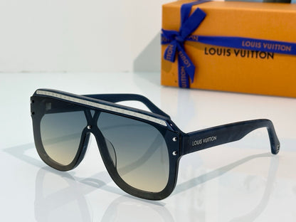 Louis Vuitton Z2878U LV Waimea Mask Round  Sunglasses  ✨