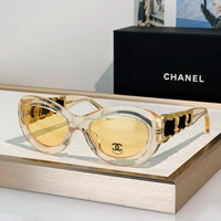 CHANEL 9182 EXCLUSIVE  OVAL  SUNGLASSES - Chanel Eyewear  🖤