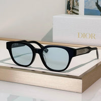 DIOR Christian Dior Label R1F Black and Beige Pantos Sunglasses  ✨