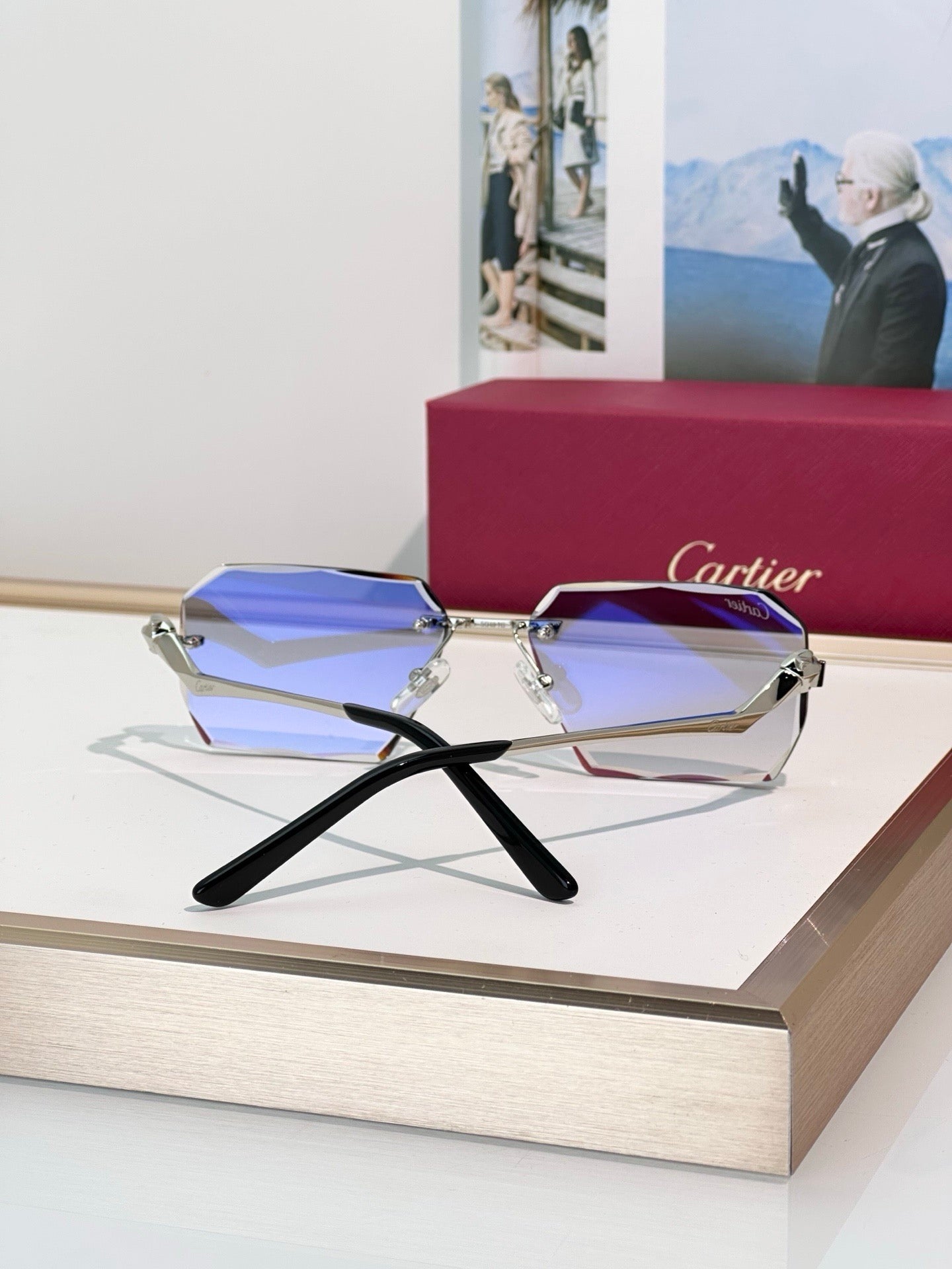 Cartier CLASSIC C DE  Motif Photochromic - Panthere CT0850 Sunglasses 🐆 - onlinechics.com