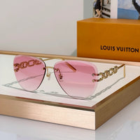 Louis Vuitton Z1854U LV Jewel Pilot Sunglasses NEW   ✨