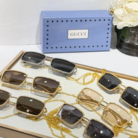 Gucci GG1568 Women's Luxury Sunglasses ✨