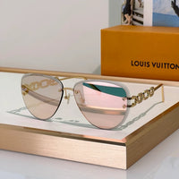 Louis Vuitton Z1854U LV Jewel Pilot Sunglasses NEW   ✨