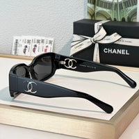 CHANEL 5526 Rectangle SUNGLASSES Acetate Black  🖤